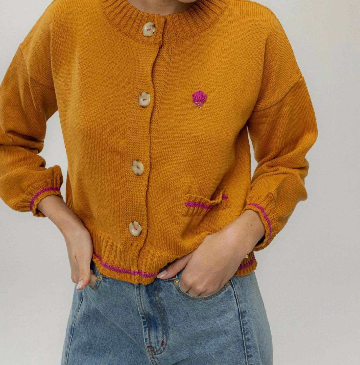 Savia - Terro Crewneck Cardigan