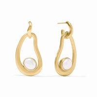 Julie Vos - Wave Statement Pearl Earring