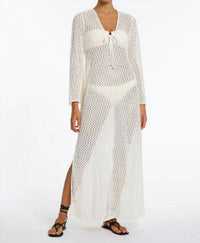 Jets - Stretch-Lace Maxi Kaftan