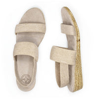 Charleston Shoe Co. - Women's Gladys Low Wedge Sandal