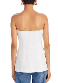 Fore - Gwen Strapless Button Up Corset Tube Top