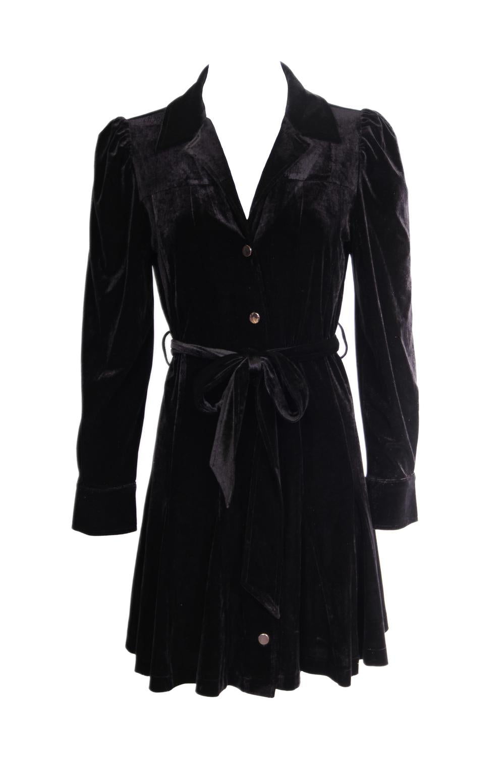 Dolce Cabo - Velvet Belted Dress