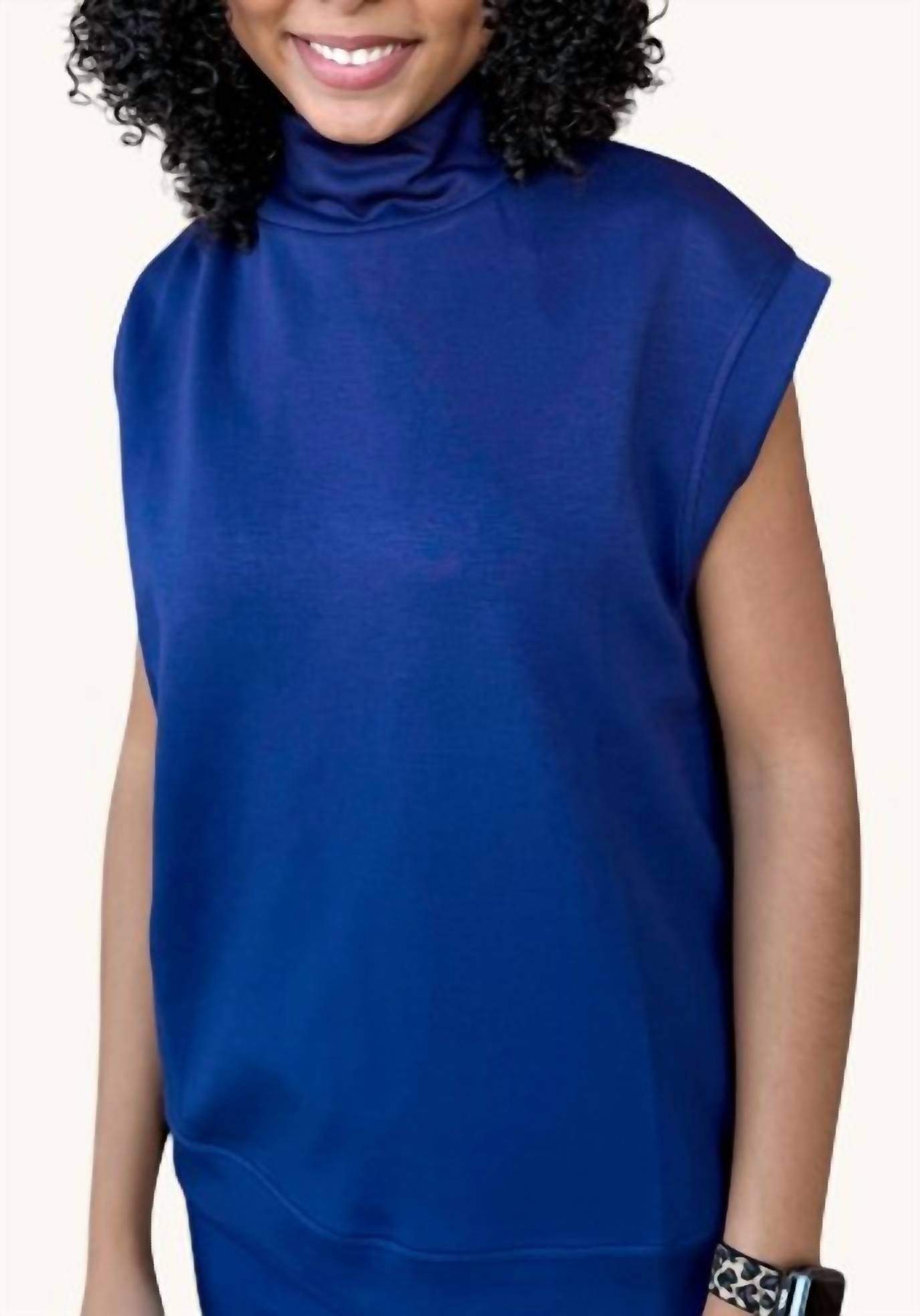 Before You - Cozy Luxe Mock Neck Top