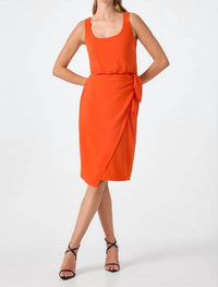 Trina Turk O'rita Midi Dress in ryuji red - women's dress