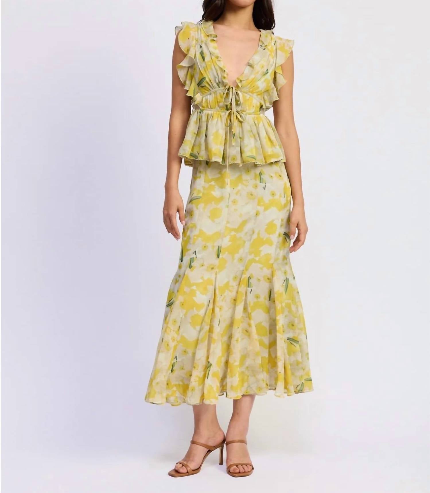 En Saison - Lydia Peplum Top