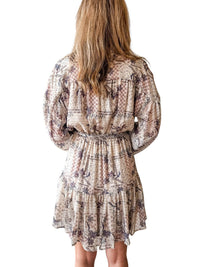 RESET by Jane Liz Meadowlane Dress in beige - women's dress - detail view
