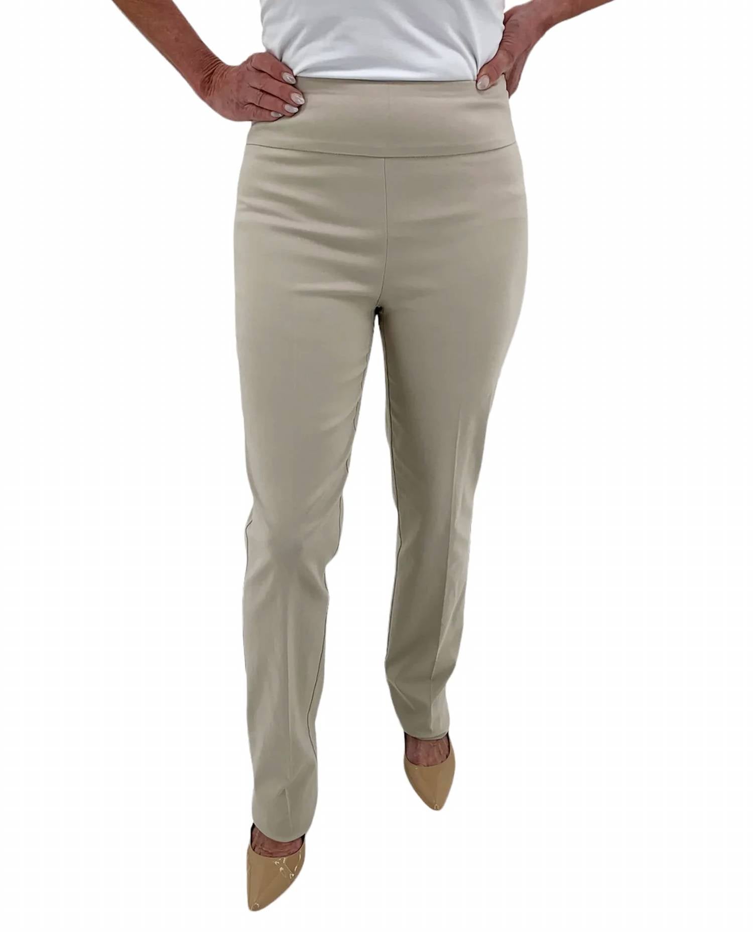Renuar - Pull On Straight Leg Pant