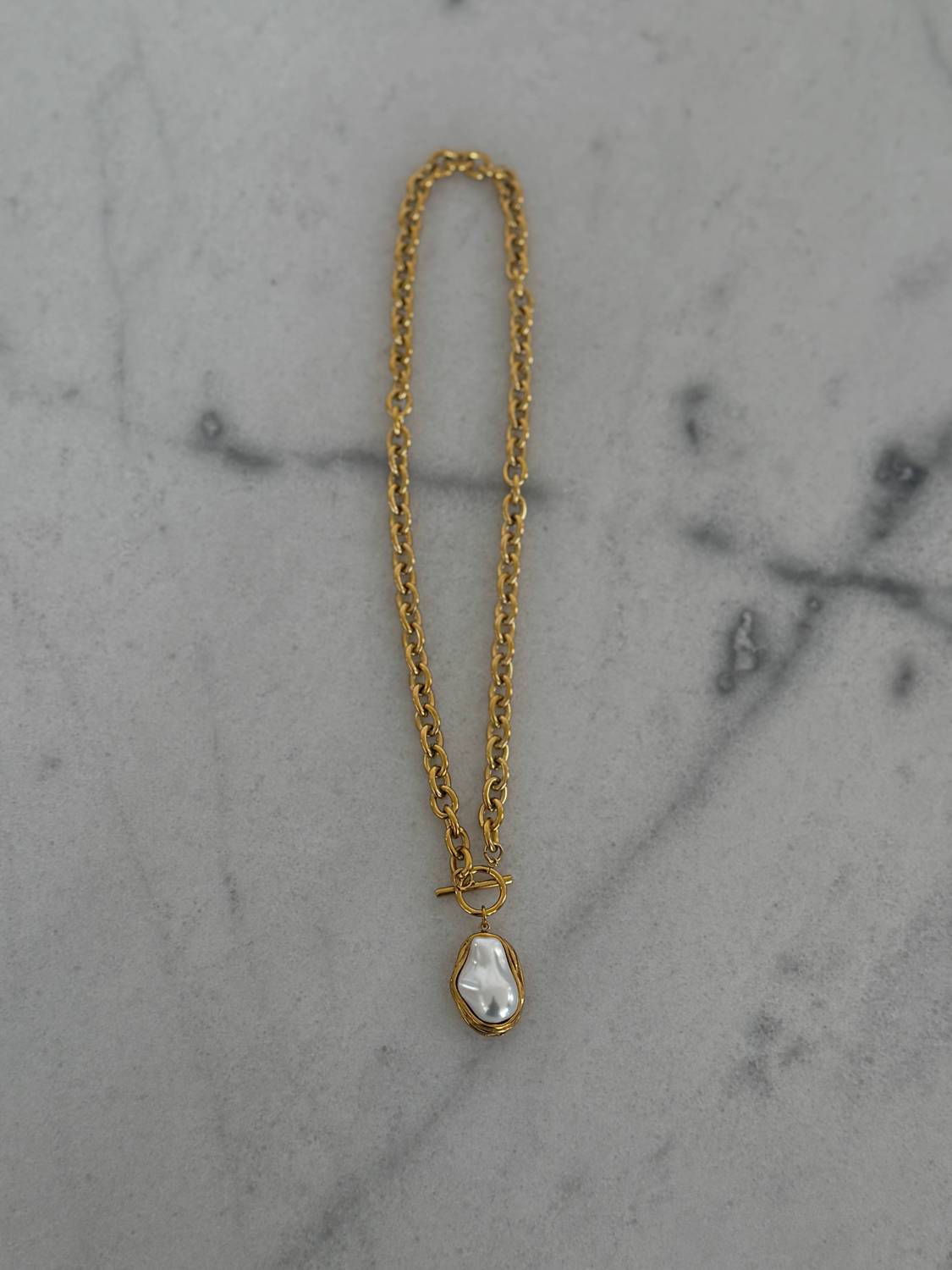 Chansuttpearls - Women's Pearl Drop Necklace