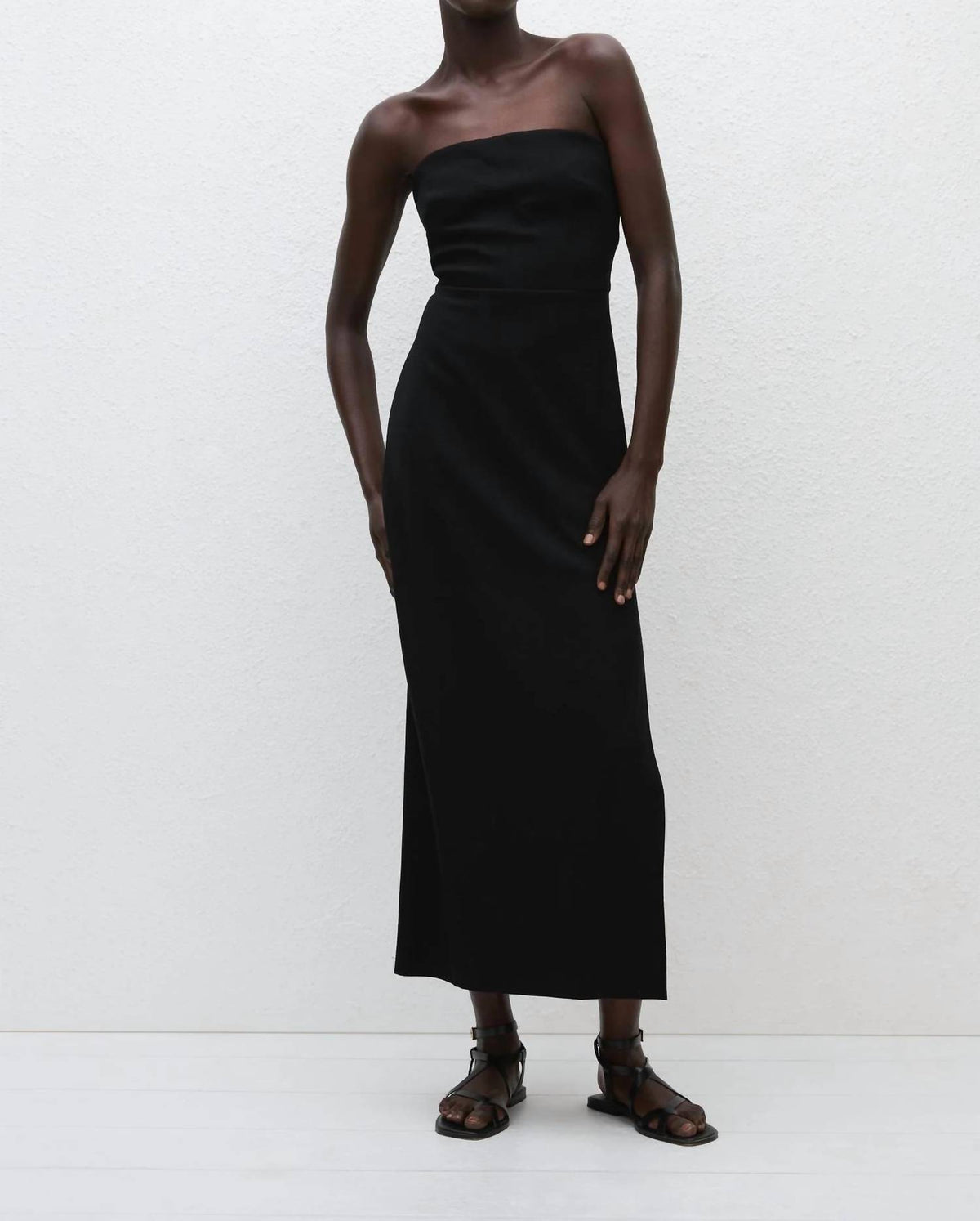 Matteau - Crepe Strapless Dress
