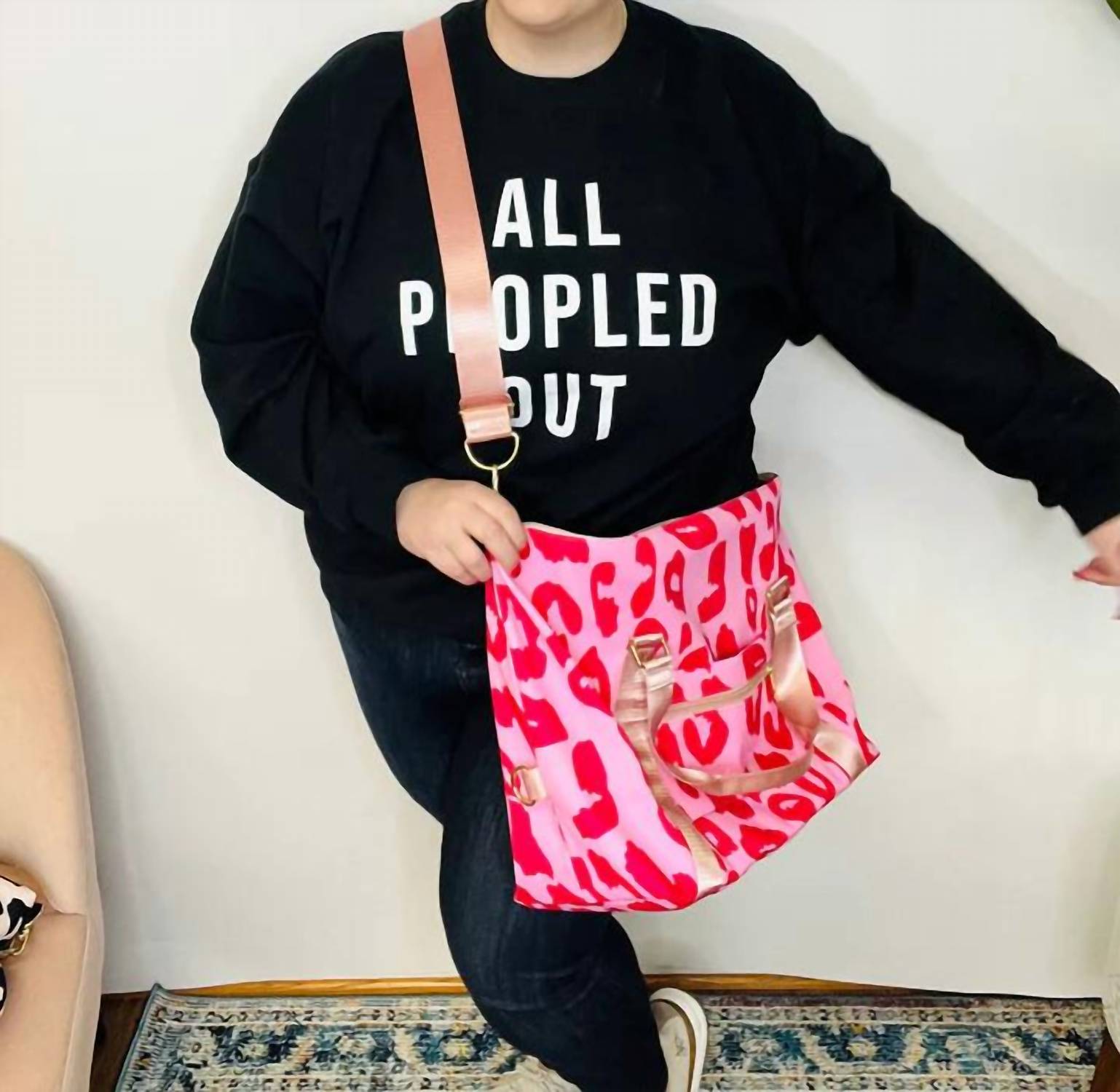 Triple A - Leopard Duffle Bag