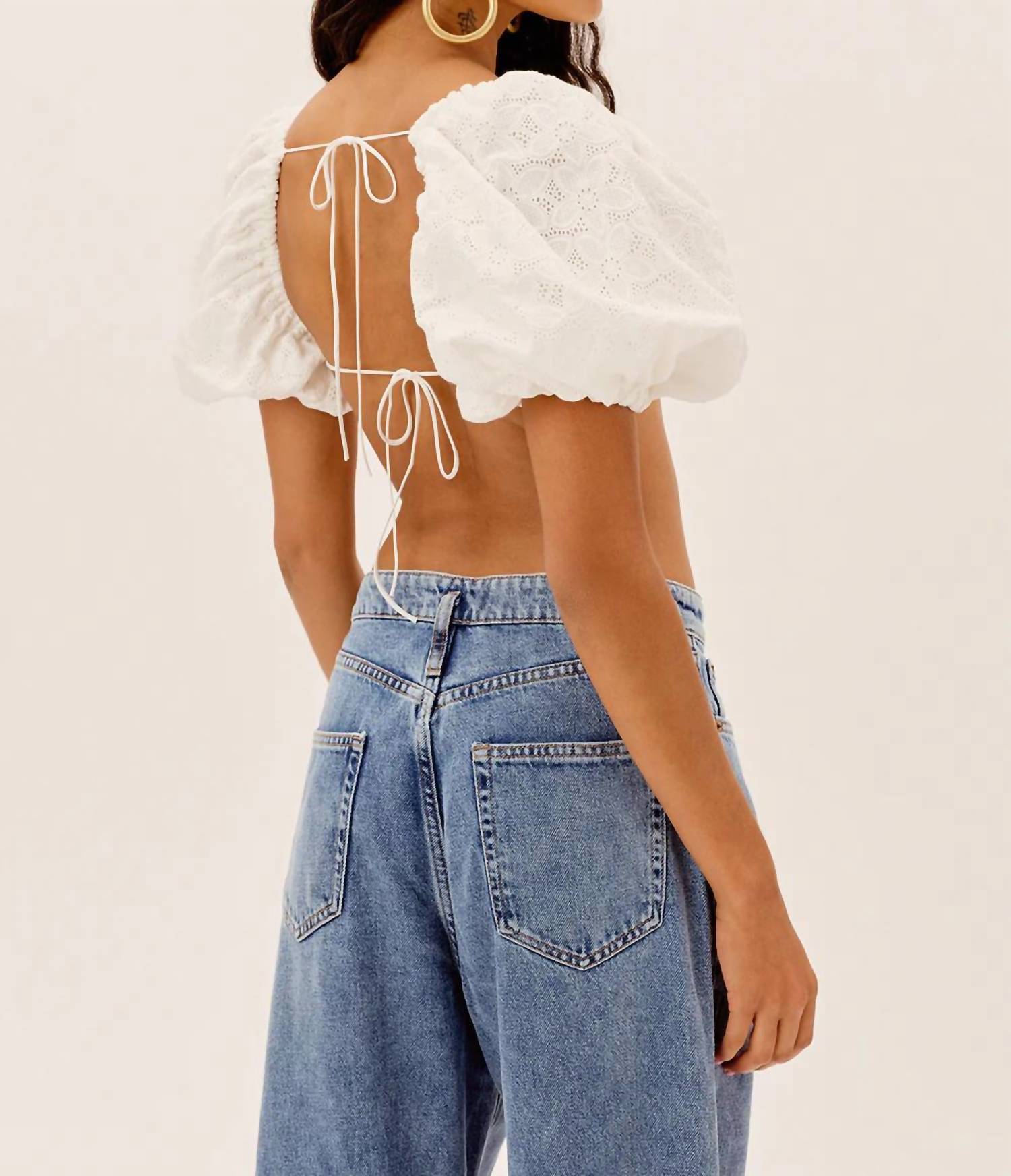 For Love & Lemons - Myla Crop Top