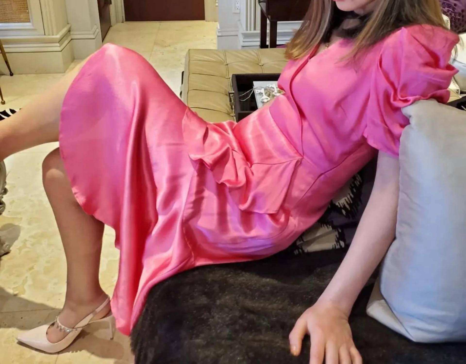 Adelyn Rae - Ruffled Maxi Dress
