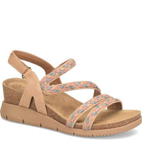 Comfortiva Women's Silvia Sport Sandal - Wide in new caramel multi - women's sandal