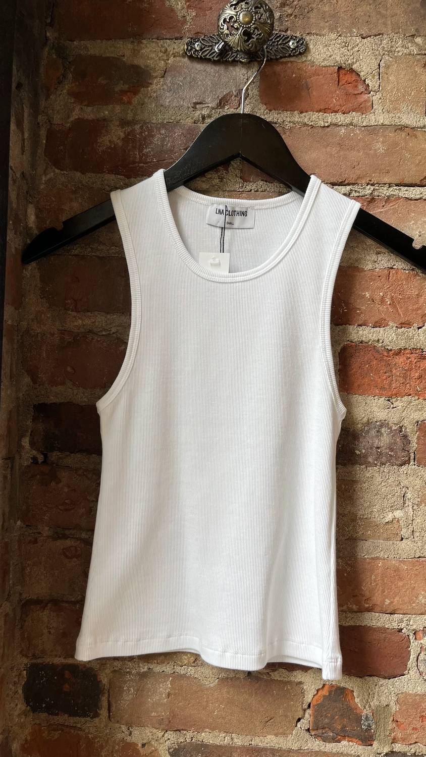 Lna - Women's Maya Cotton Rib Tank Top