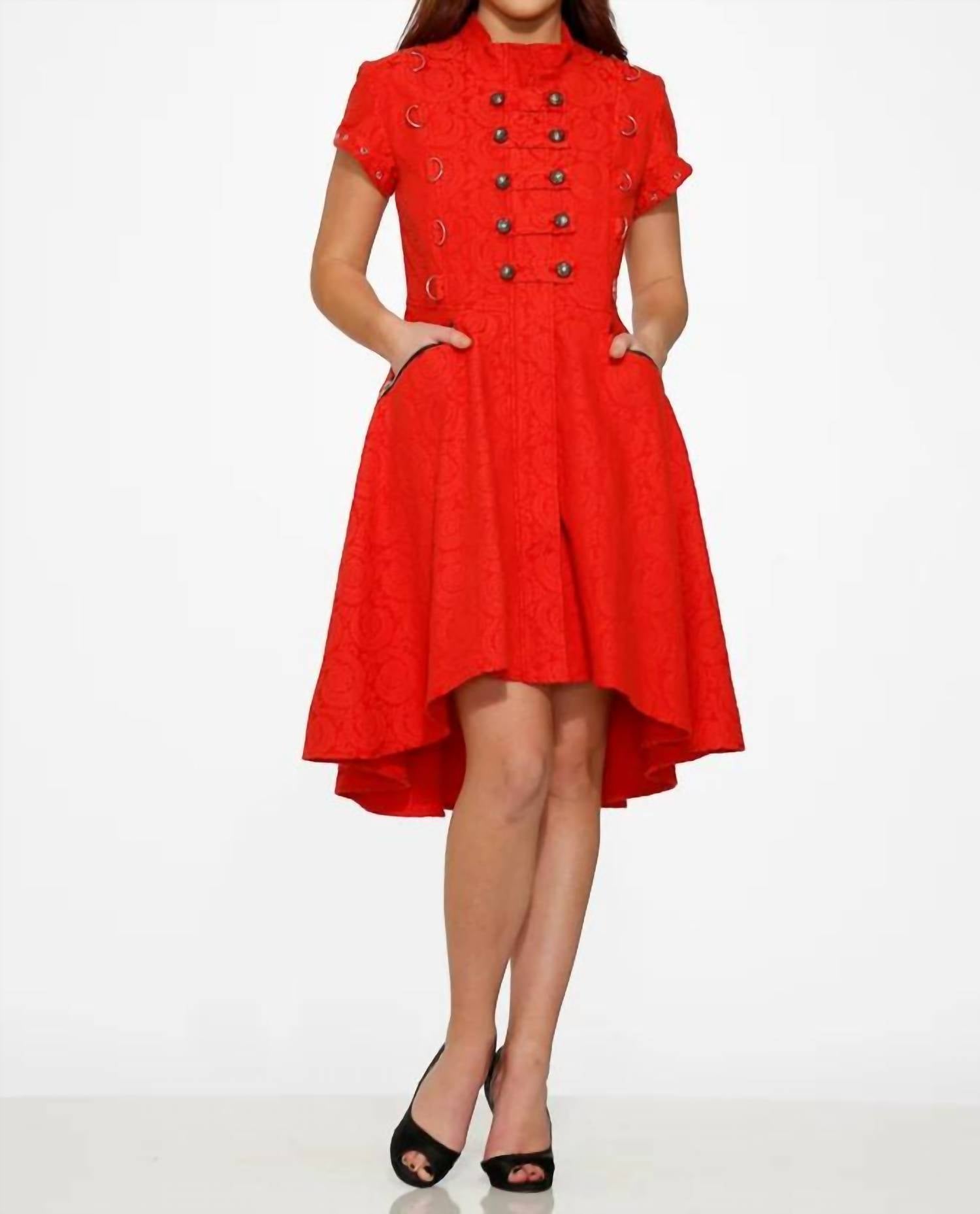Orchid Bloom - Battalion Swing Dress