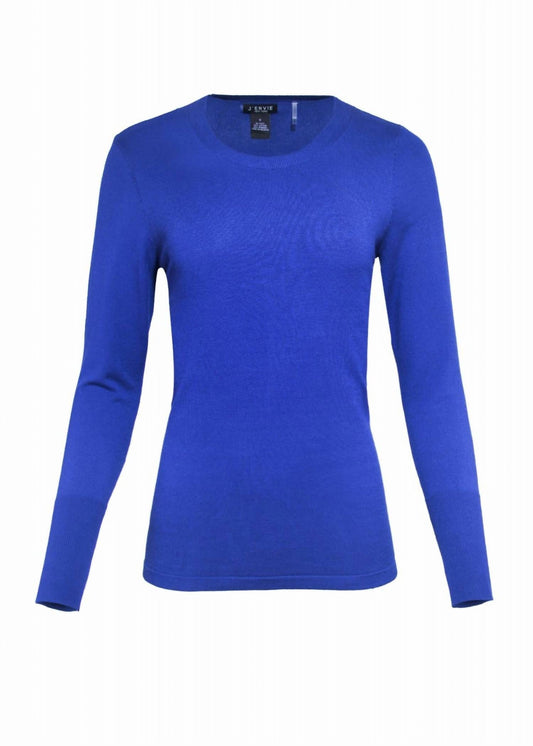 J'Envie/Eli - Women's Jewel Neck Sweater
