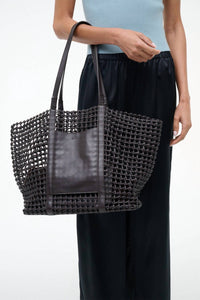 Staud - Women's Getaway Hand-knotted Tote Bag