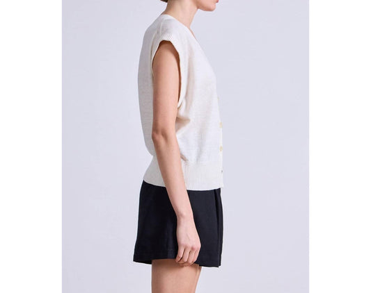 Apiece Apart - Fine Weight Cropped Vest