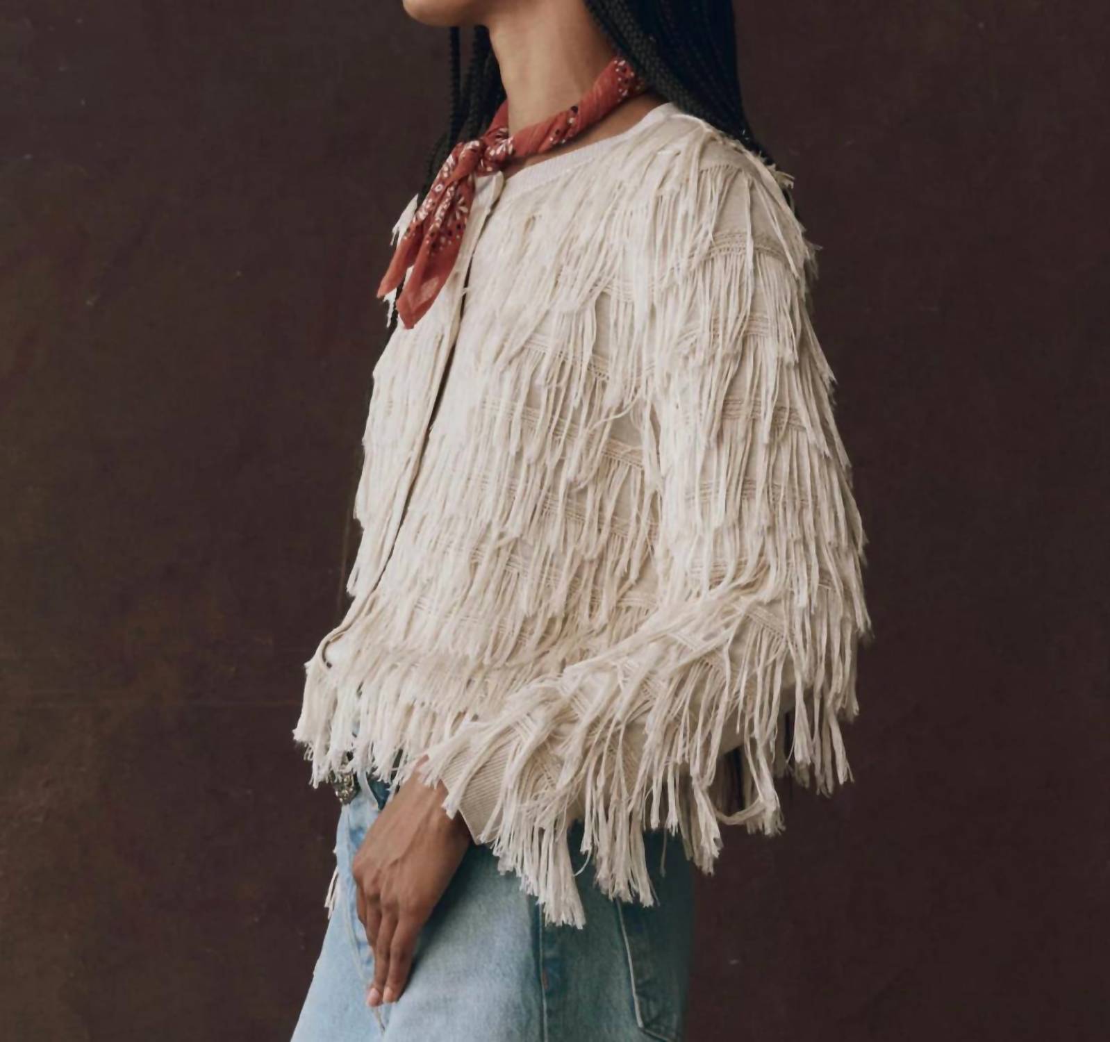 The Great. - Fringe Cardigan
