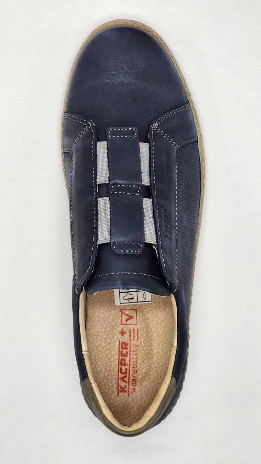 Kcr Group - Women's Lifestyle Slip-On Leather Sneakers