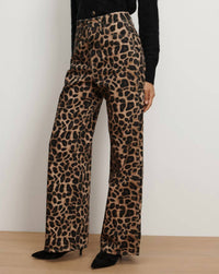 Veronica Beard - Taylor High Rise Wide Leg Jean