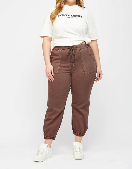 Mica Denim - High Rise Crop Jogger
