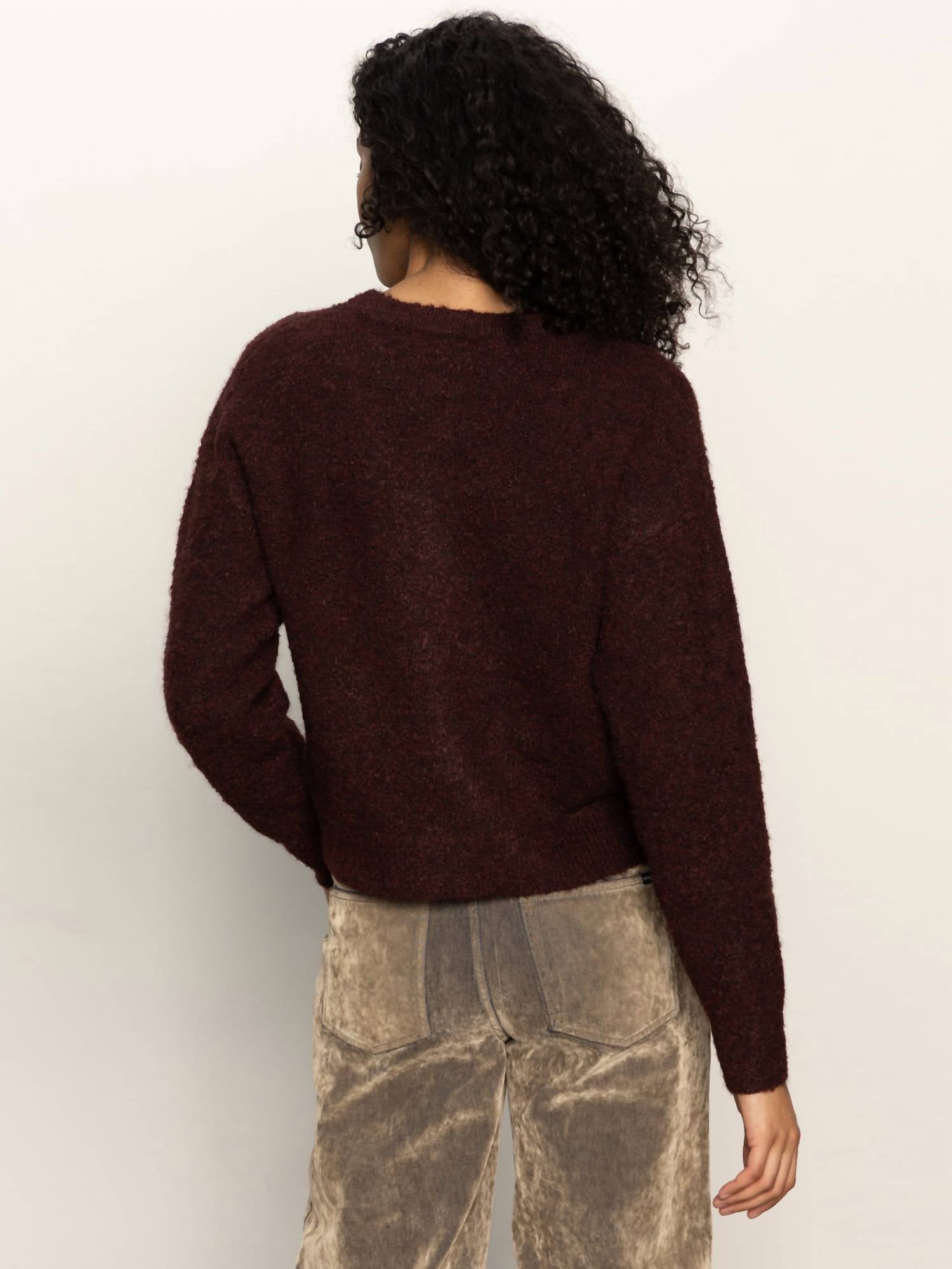 Sanctuary - Boucle Crew Neck Cardigan