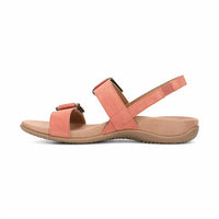 VIONIC WOMEN'S REESE SANDALS in brandy - women's sandal - detail view