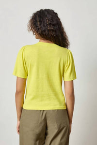 Lilla P - Short Sleeve V-neck Sweater