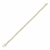 Diana M Jewels - Women's Round Lab-Grown Diamond Tennis Bracelet (8.00 Ct) - Elegant Plus