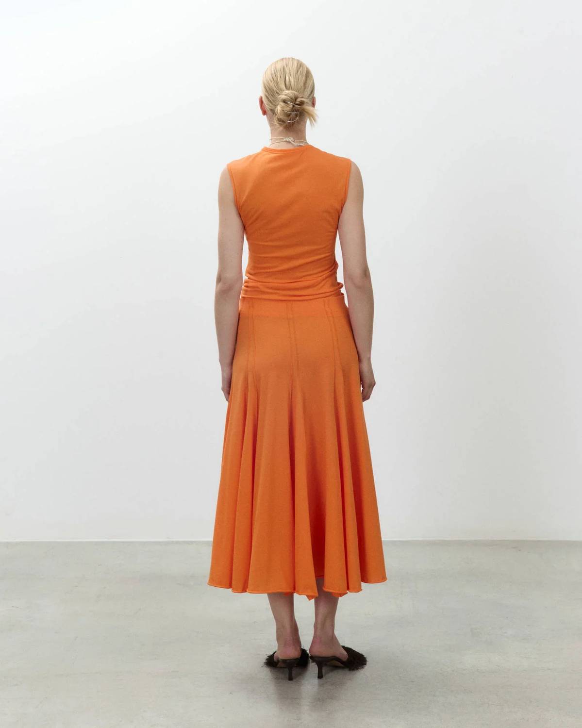 Alysi - Fine Jersey Godet Skirt
