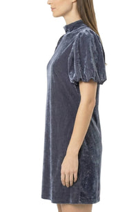 Area Stars - Women's Velvet Mock Neck Dress