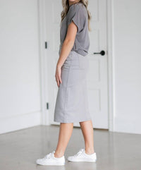 Inherit Clothing Company - Remi Denim Midi Skirt