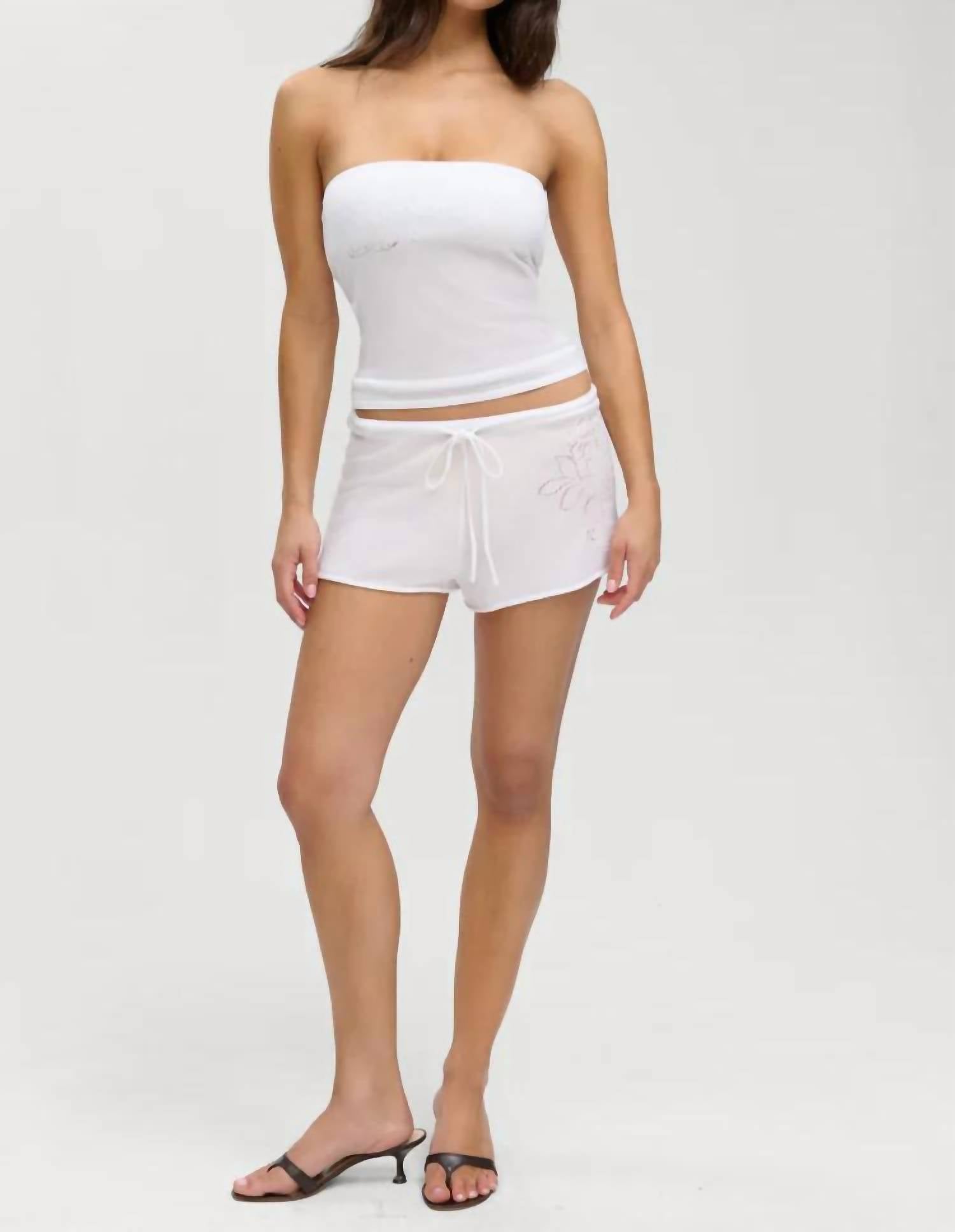Frankies Bikinis - Sophie Knit Mini Shorts