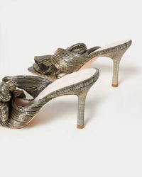 Loeffler Randall - WOMEN'S CLAUDIA PLEATED BOW MULE SANDAL