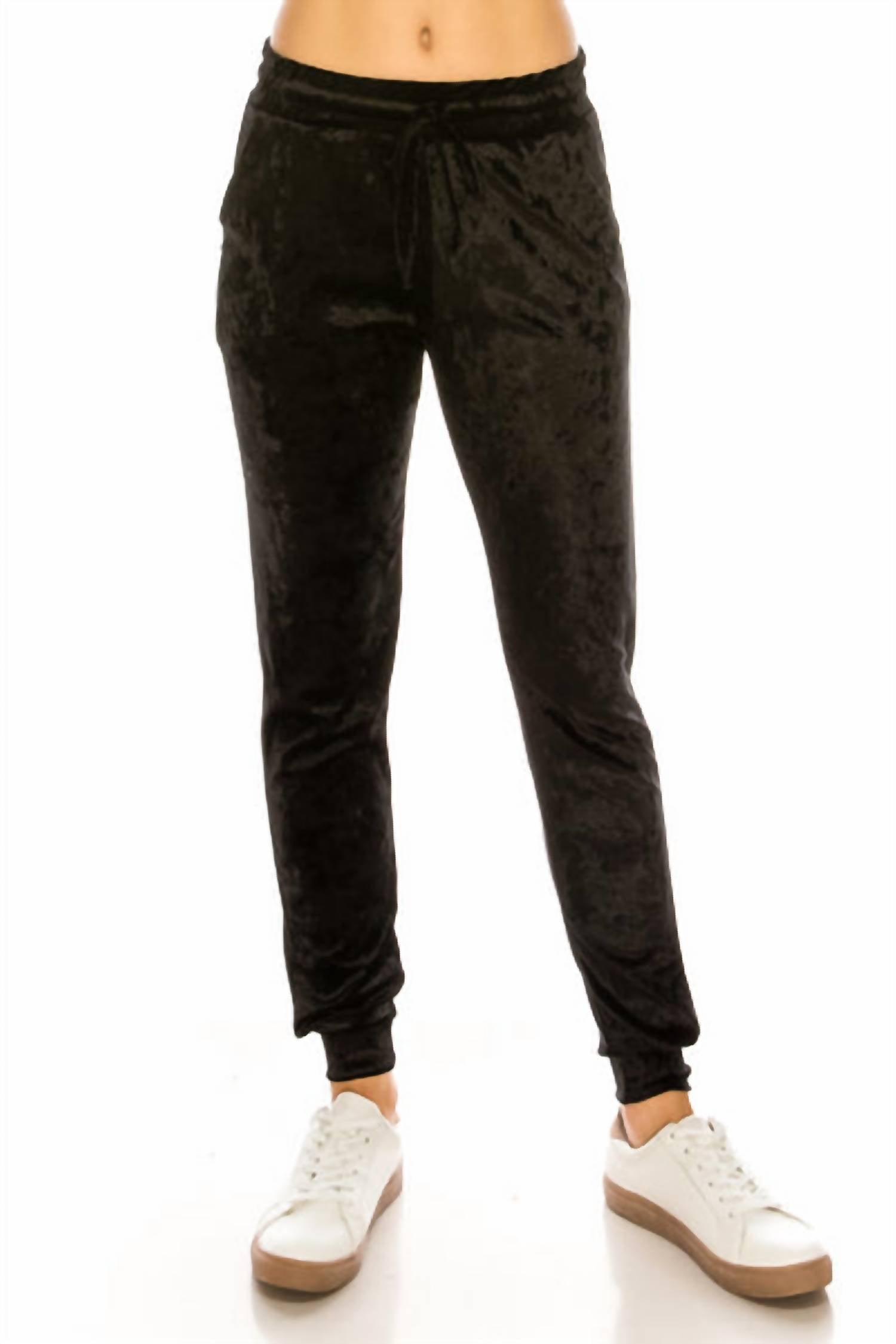 Active Usa - Crushed Velvet Jogger