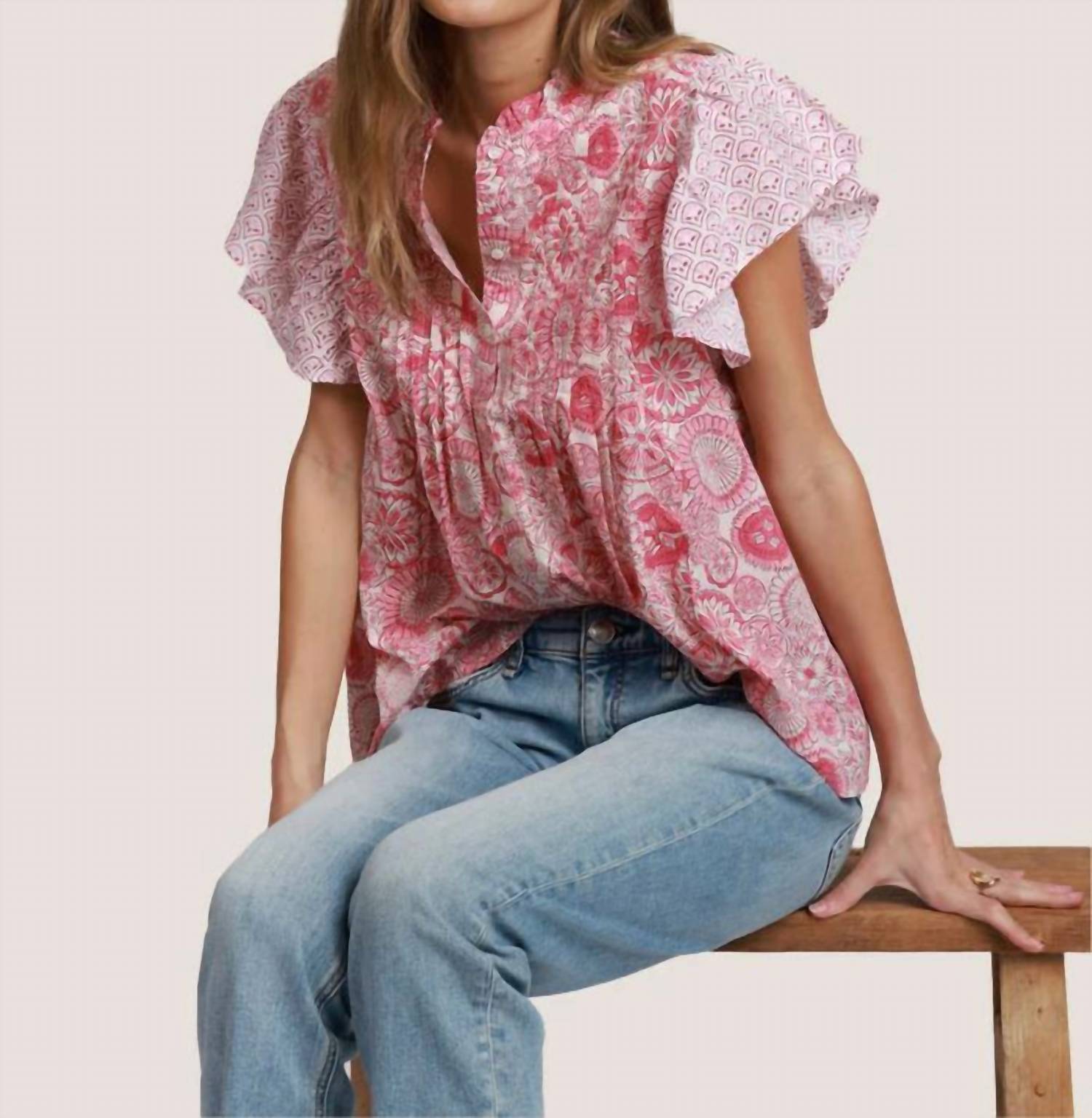 Dylan - Maeve Pintuck Blouse