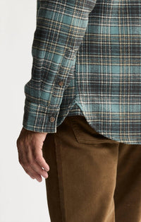 Jachs New York - Heritage Flannel Shirt and Thermal Crewneck Set - 2-Pack