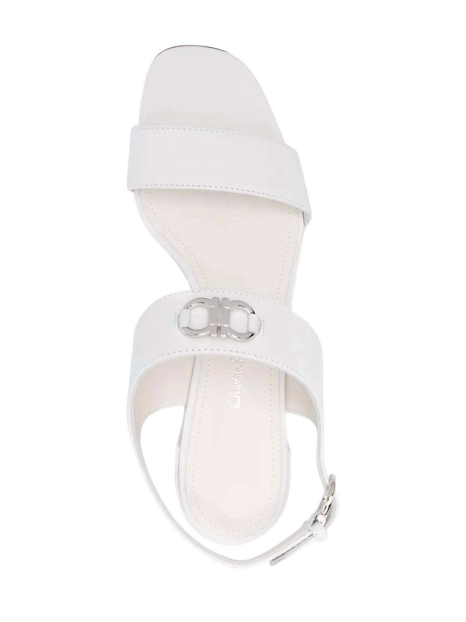 Salvatore Ferragamo - Women's Gancini Logo-plaque Sandals
