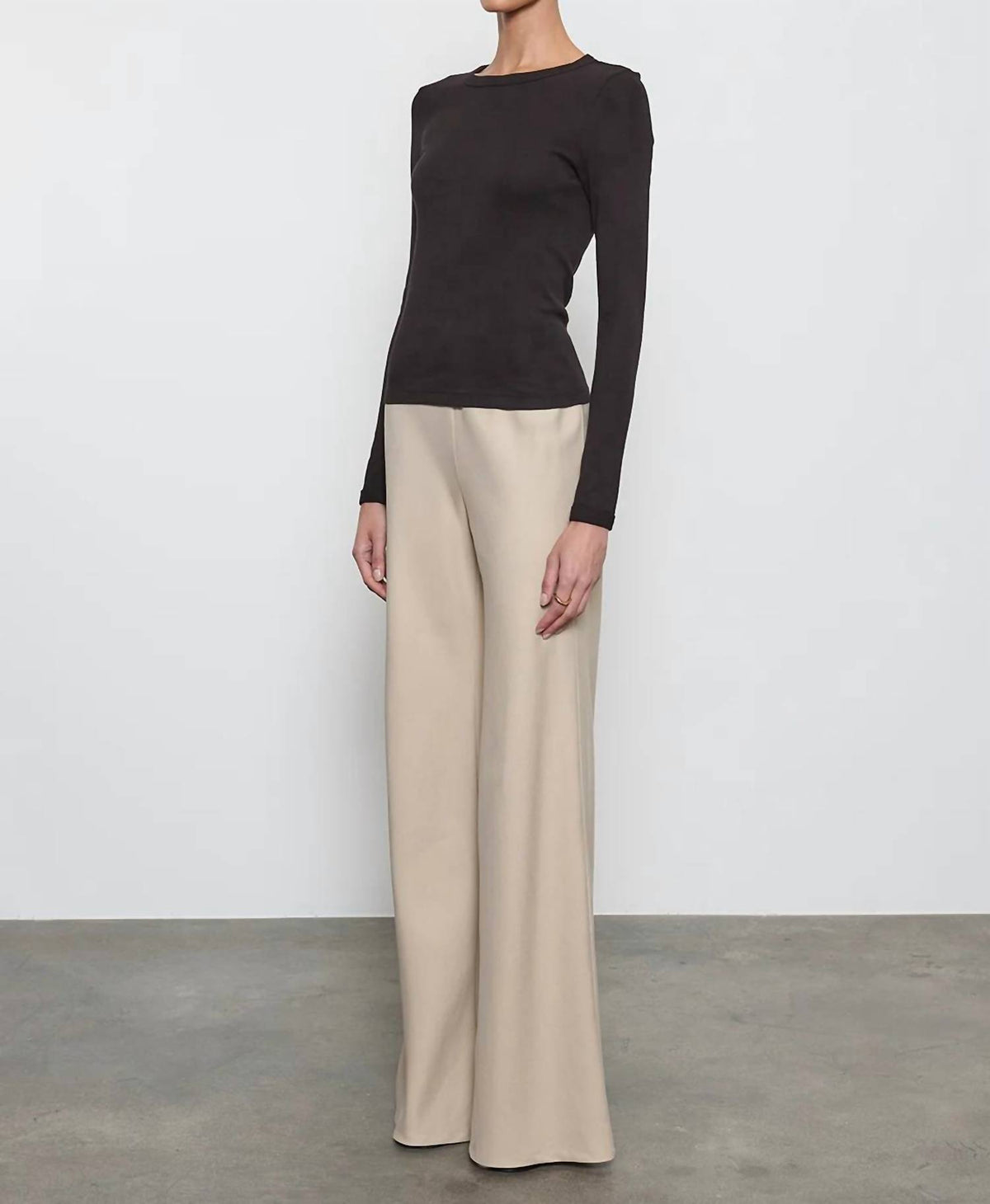 Enza Costa - Supima Cotton New Classic Long Sleeve Tee