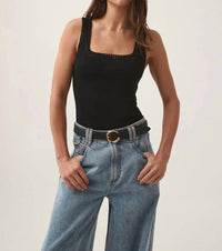 Aje. - Tazia Crocheted Tank