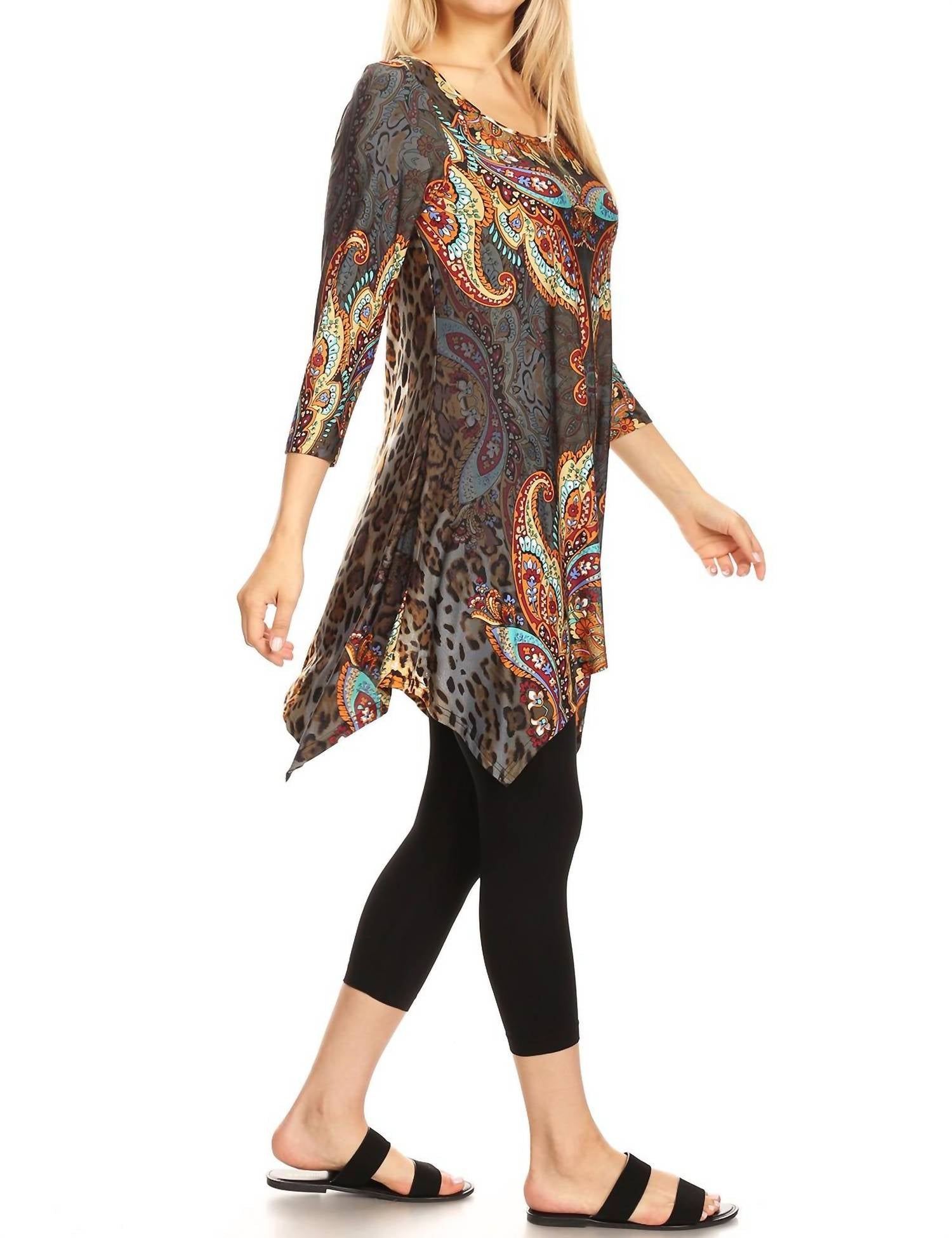 White Mark - Marlene Tunic Top