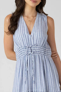 Dex Clothing - Pleat Detail Smocked Waist Dress