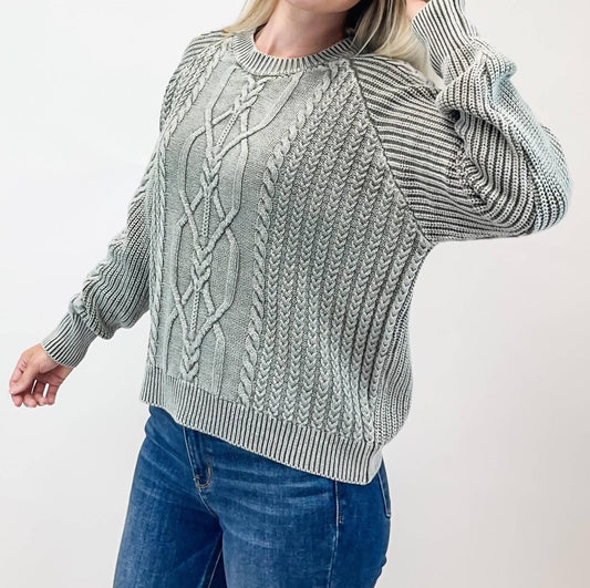 Mystree - Dream Cable-knit Sweater