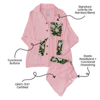 Laree + Co. - Women's Magnolia Bamboo Luxe Lounge Set
