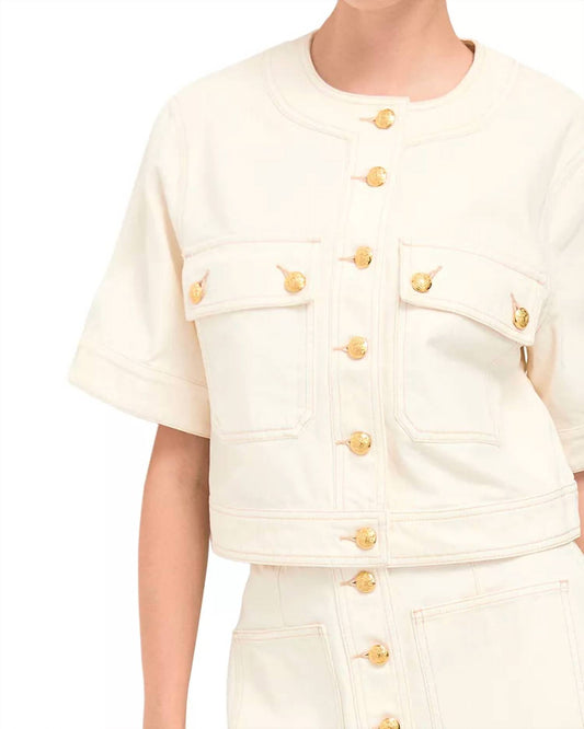 Veronica Beard - ELIAS SHORT SLEEVE JACKET