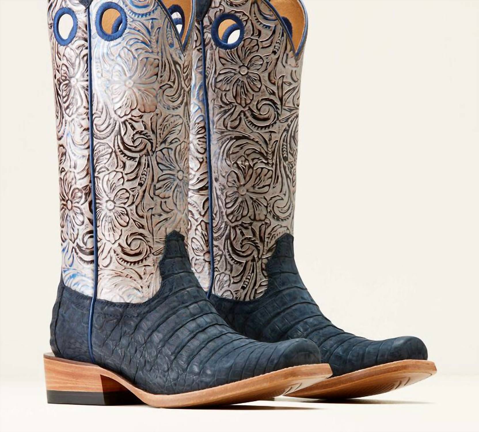 Ariat - Women's Futurity Boon Suede Caimen Western Boot
