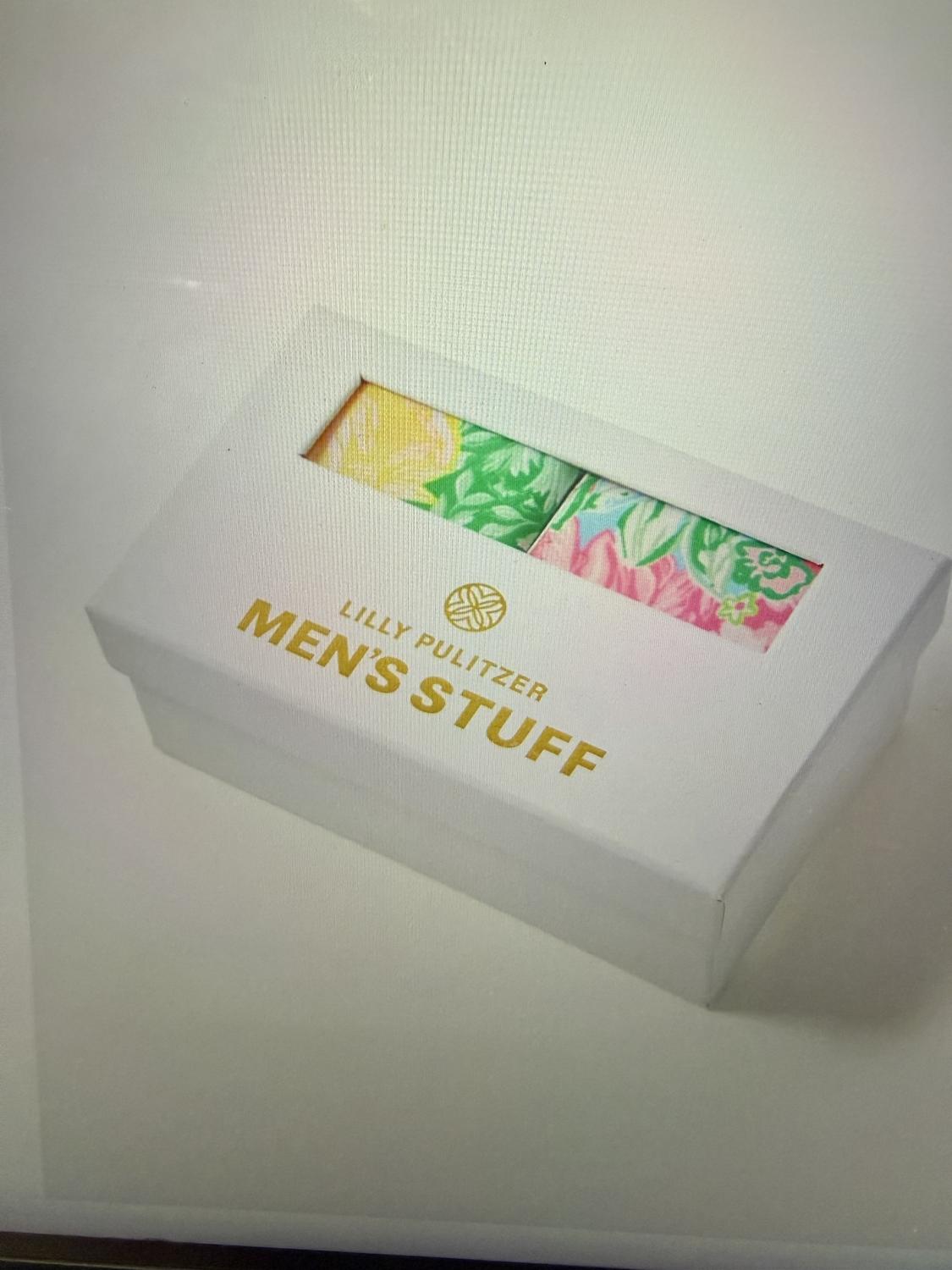 Lilly Pulitzer - Mens Stuff Tie And Pocket Square Set