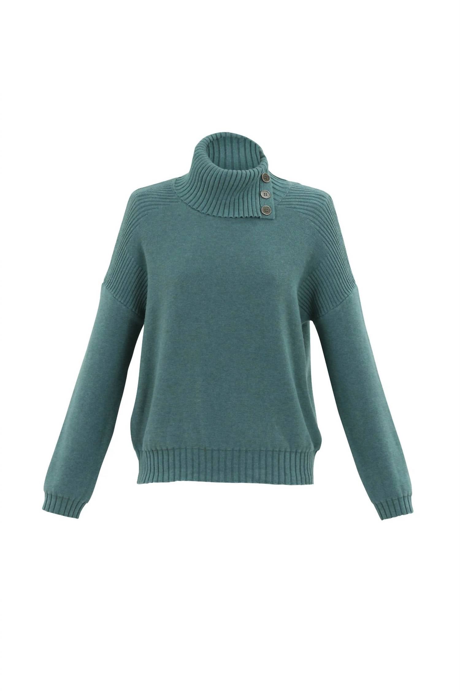 Marble - Women's Relaxed Cotton Sweater