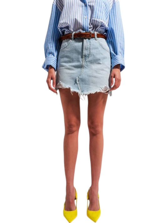 Q2 - Jean Mini Skirt